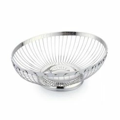 Whitehill - Stainless Steel Oval Basket 28cm