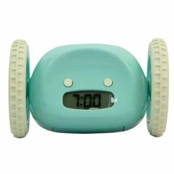 Clocky - Aqua Alarm Clock On Wheels