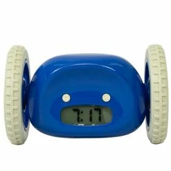 Clocky - Navy Alarm Clock On Wheels