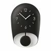 Guzzini - Bell Wall Clock W/Pendulum Charcoal 22.8x33cm 2 Guzzini - Bell Wall Clock W/Pendulum Charcoal 22.8x33cm -Profile Shop 166972 Large