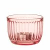 Iittala - Raami Tealight Candle Holder Salmon Pink 9cm 1 Iittala - Raami Tealight Candle Holder Salmon Pink 9cm -Profile Shop 167235 Large