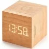 Gingko - Cube Plus Clock Natural Cherry 1 Gingko - Cube Plus Clock Natural Cherry -Profile Shop 169773 Large