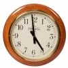 Cobb & Co. - Railway Clock W/Gloss Oak Finish Large 40cm -Profile Shop 177097 Large