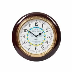 Cobb & Co. - Time & Tide Clock Mahogany Gloss Finish 28cm