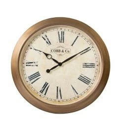 Cobb & Co. - Outdoor Antique Clock W/Roman Numeral 51cm