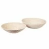 Rattan - Fruit Bowl Set White Wash 2pce -Profile Shop 189019 Large