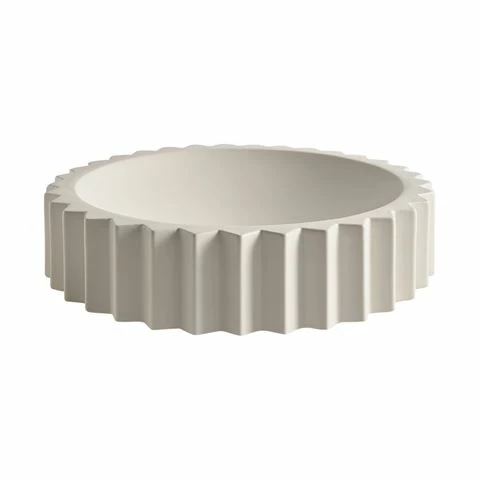 Greg Natale - Parallel Lines Bowl White 40cm 3 Greg Natale - Parallel Lines Bowl White 40cm