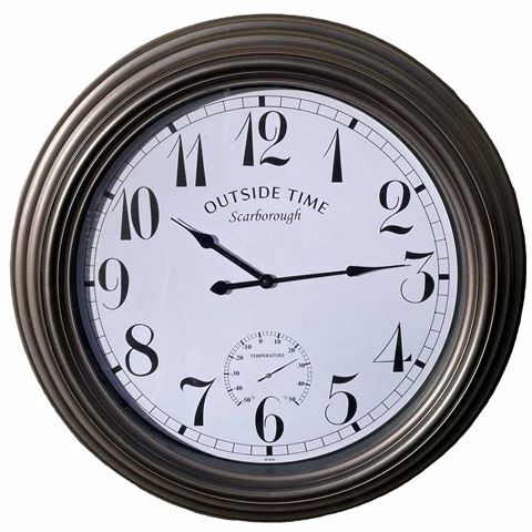 Outside Time - Scarborough Outdoor/Indoor Clock 58cm 3 Outside Time - Scarborough Outdoor/Indoor Clock 58cm