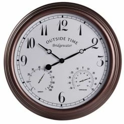 Outside Time - Bridgewater Outdoor/Indoor Clock 38cm