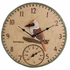 Outside Time - Kookaburra Outdoor/Indoor Clock 30cm