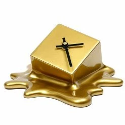 Antartidee - Magma Clock Glossy Gold