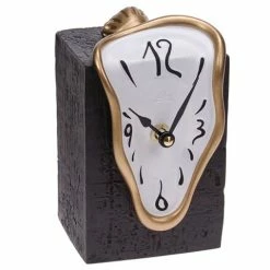 Antartidee - Figueras Table Clock Gold White