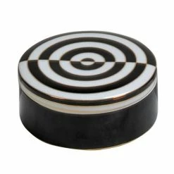 Luxe By Peter's - Round Box Black 17cm