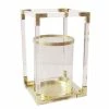 Luxe By Peter's - Lantern Acrylic Ant Gold Claridge's 33x53 -Profile Shop 408903 Large