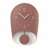 Guzzini - Bell Wall Clock With Pendulum Brick Red -Profile Shop 408956 Large