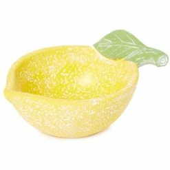 Coastal Home - Limetta Lemon Bowl Yellow 15.5x7.5x11cm