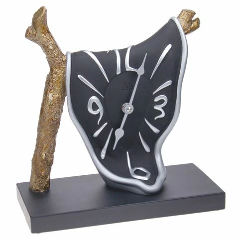 Antartidee - Branch Clock Aluminium Black 3 Antartidee - Branch Clock Aluminium Black