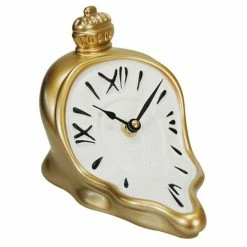 Antartidee - Melting Hours Clock Gold & White
