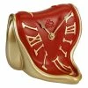 Antartidee - Melting Time Clock Gold & Red 2 Antartidee - Melting Time Clock Gold & Red -Profile Shop 440204 Large