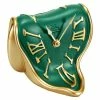 Antartidee - Melting Time Clock Gold & Green 2 Antartidee - Melting Time Clock Gold & Green -Profile Shop 440205 Large