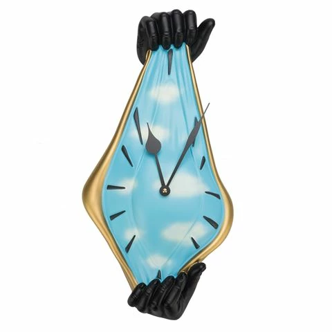 Antartidee - Ooreee Wall Clock Blue & White 3 Antartidee - Ooreee Wall Clock Blue & White