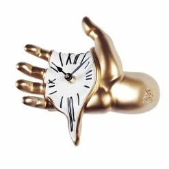 Antartidee - Hand Wall Clock Gold/White