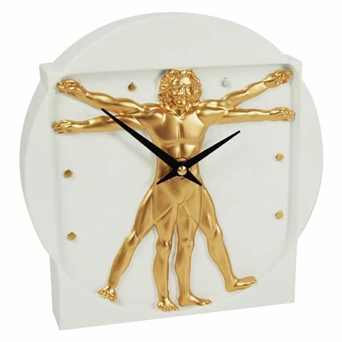 Antartidee - Man Dimension Clock White 3 Antartidee - Man Dimension Clock White