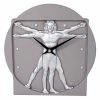 Antartidee - Man Dimension Clock Grey 2 Antartidee - Man Dimension Clock Grey -Profile Shop 440244 Large