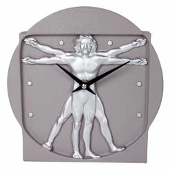 Antartidee - Man Dimension Clock Grey