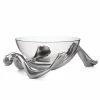 Carrol Boyes - Reclining Glass Bowl & Stand -Profile Shop 442136 Large
