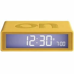 Lexon - Flip+ Alarm Clock Yellow