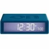 Lexon - Flip+ Reversible Alarm Clock LCD Egg Blue -Profile Shop 455782 Large