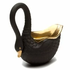 L'Objet - Swan Bowl Petite Black