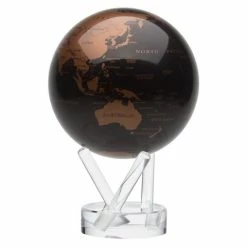 Mova - Copper Spinning Globe Small