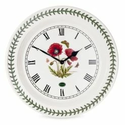 Portmeirion - Botanic Garden Poppies Wall Clock