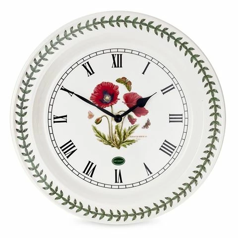 Portmeirion - Botanic Garden Poppies Wall Clock 3 Portmeirion - Botanic Garden Poppies Wall Clock