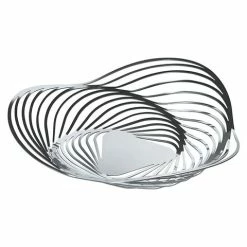 Alessi - Trinity Fruit Bowl Large Silver