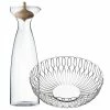 Georg Jensen - Alfredo Bread Basket & Carafe Set 2pce 1 Georg Jensen - Alfredo Bread Basket & Carafe Set 2pce -Profile Shop 476468 Large