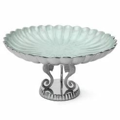 Julia Knight - By The Sea Pedestal Bowl Extra Lrg. Hydrangea