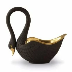 L'Objet - Swan Bowl Grand Black