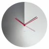 Alessi - Arris Wall Clock Stainless Steel 1 Alessi - Arris Wall Clock Stainless Steel -Profile Shop 494862 Large