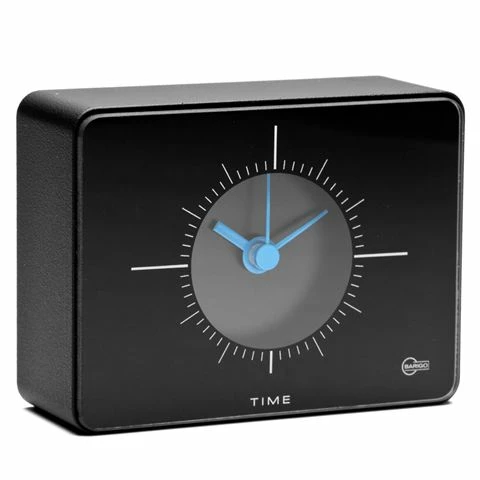 Barigo - Black Desk Clock 3 Barigo - Black Desk Clock