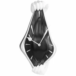 Antartidee - Ooreee Wall Clock Black & White
