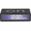 Lexon - Flip+ Reversible Alarm Clock LCD Black 1 Lexon - Flip+ Reversible Alarm Clock LCD Black -Profile Shop 588984 Large