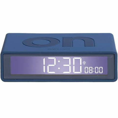 Lexon - Flip+ Reversible Alarm Clock LCD Dark Blue 3 Lexon - Flip+ Reversible Alarm Clock LCD Dark Blue