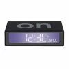 Lexon - Flip+ Reversible Travel Alarm Clock LCD Black 1 Lexon - Flip+ Reversible Travel Alarm Clock LCD Black -Profile Shop 588987 Large