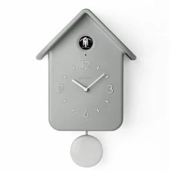 Guzzini - QQ Cuckoo Clock With Pendulum Grey