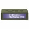 Lexon - Flip+ Reversible Alarm Clock Khaki -Profile Shop 594474 Large