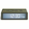 Lexon - Flip Travel Reversible LCD Alarm Clock Khaki 1 Lexon - Flip Travel Reversible LCD Alarm Clock Khaki -Profile Shop 594476 Large