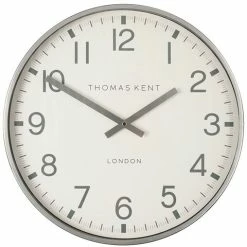 Thomas Kent - Clocksmith Wall Clock Silver 30cm